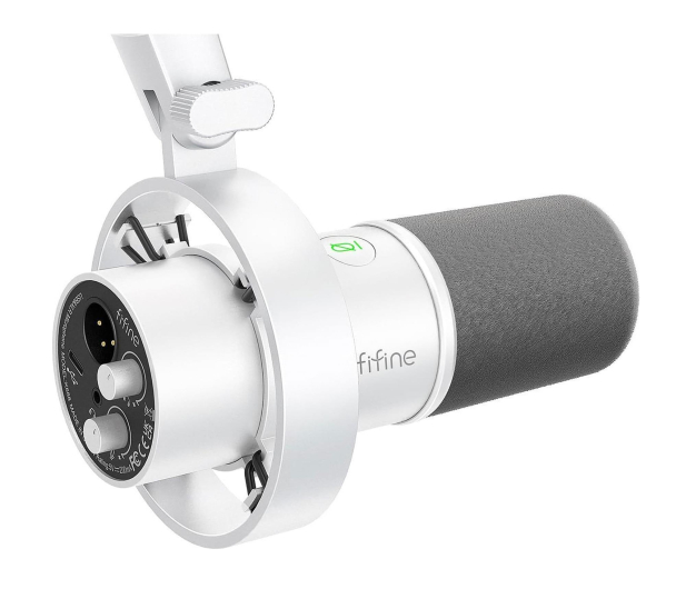 Fifine Mikrofon dynamiczny  K688W (biały) - 1583904 - zdjęcie 3